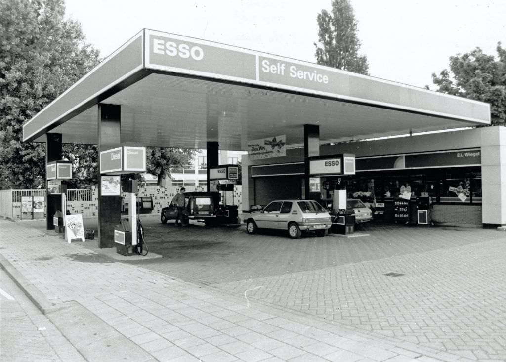 Benzinestation in Barendrecht